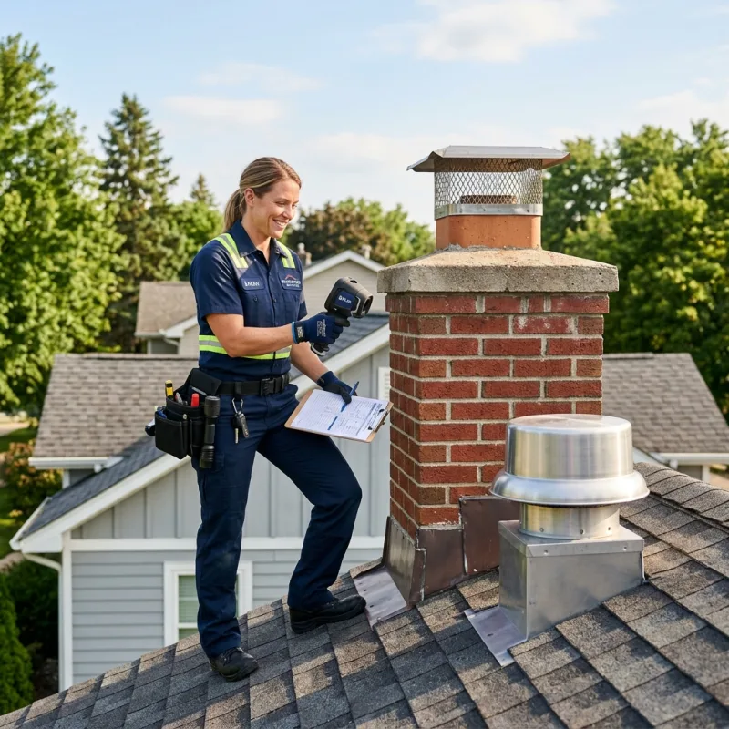 Technician removing a deceased bird from an indoor space in Red Hill South